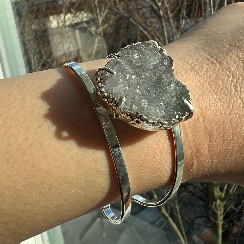 Amethyst Cluster bracelet